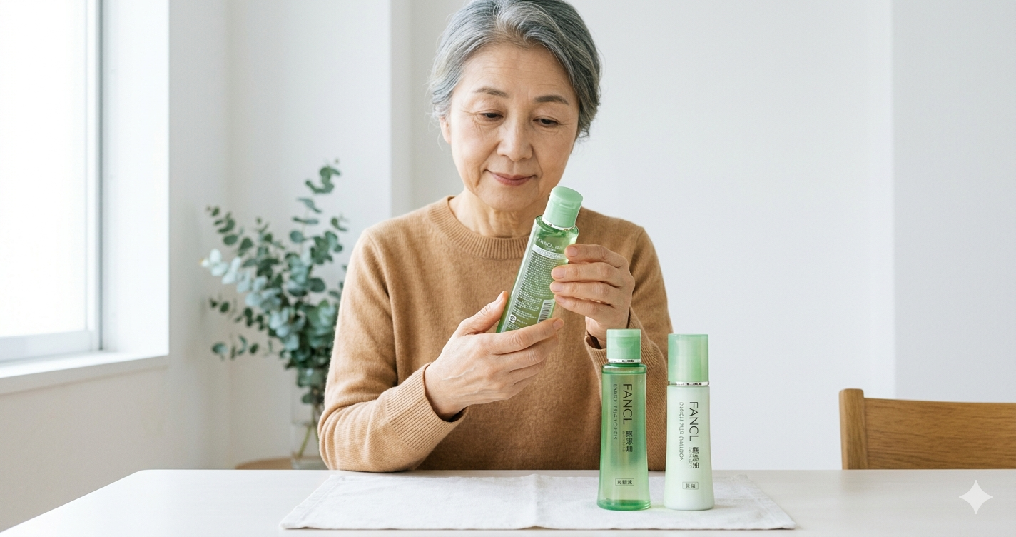 ファンケル vs 市販品｜60代が無添加にこだわる理由
