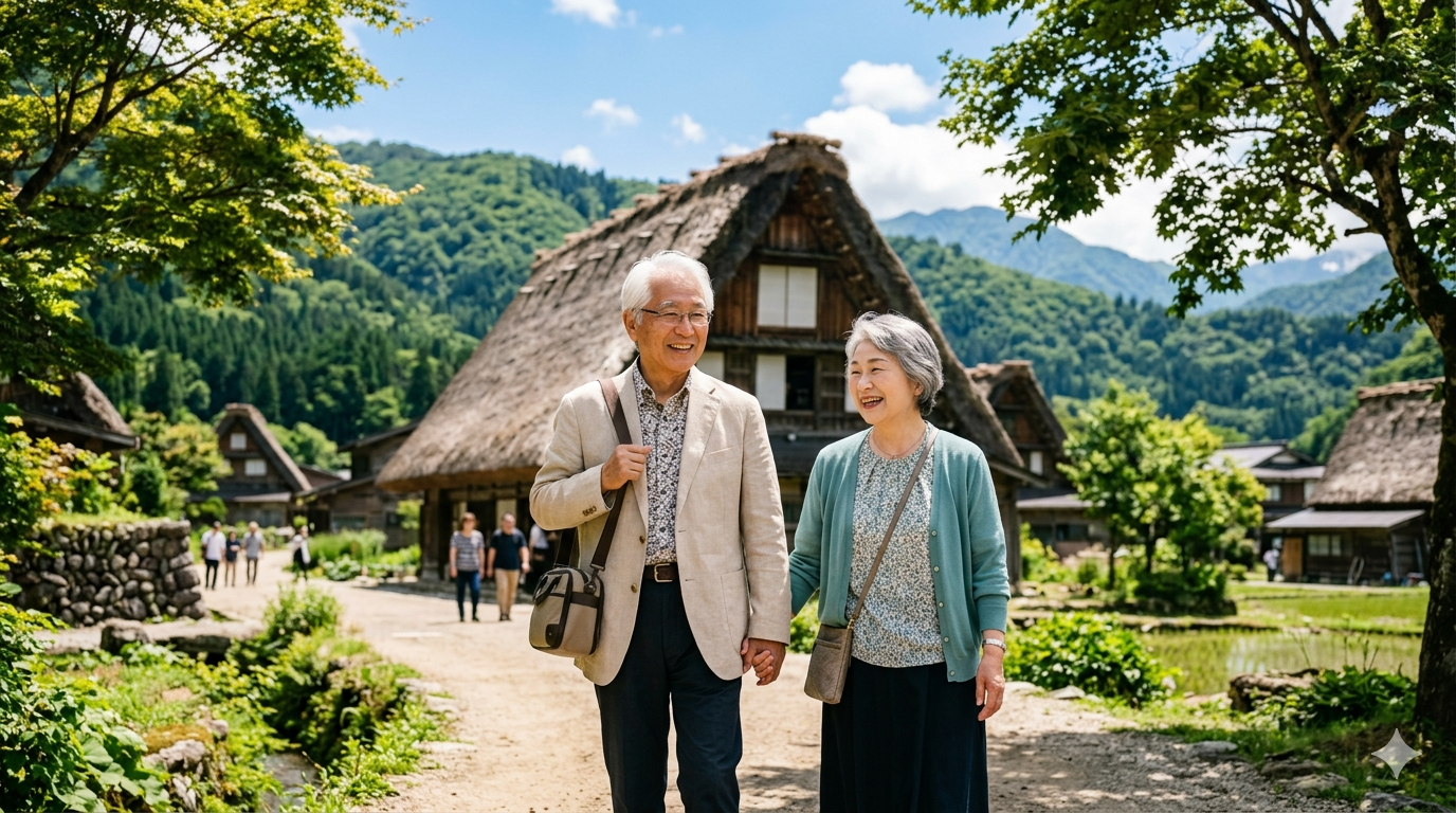 60代夫婦で行く！岐阜・飛騨高山・白川郷・金沢 リフレッシュ旅行レポート