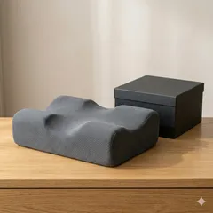 LeLante 首 ストレッチ ネックピロー 整体師推薦 LDK掲載 ダークグレー