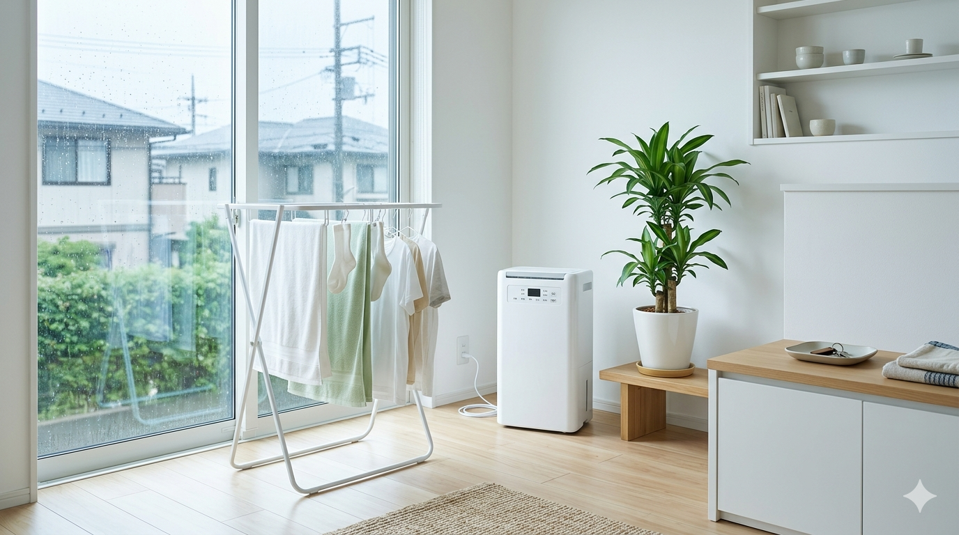【2026年梅雨】部屋干しが快適になるグッズ10選｜60代が選ぶ除湿機・洗剤・物干し
