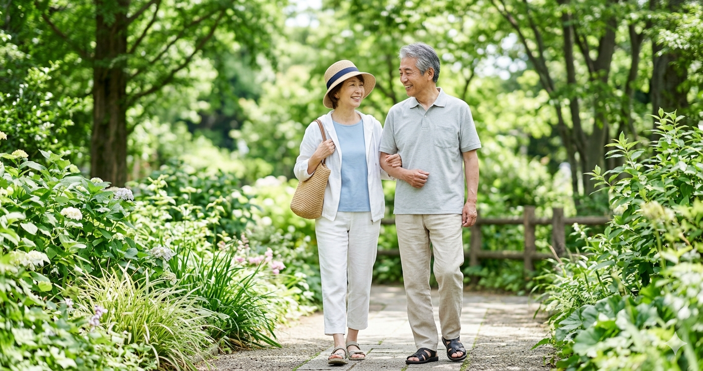 【2026年夏】60代夫婦におすすめの暑さ・UV対策ファッション7選｜汗染み防止・接触冷感・冷房対策